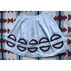 ModCloth Light Blue Skirt